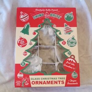 Christopher radko shiny brite BOX ONLY